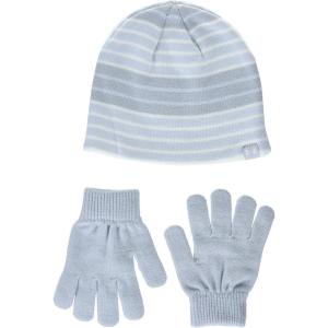 imageUnder Armour Girls Beanie Glove Combo011 Mod Gray   White