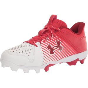 imageUnder Armour Mens Leadoff Low Rubber Molded Baseball CleatRed