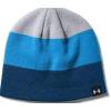 imageUnder Armour Boys Beanie Glove ComboGraphite Blue 581Mod Gray
