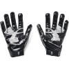 imageUnder Armour Boys F8 Football GlovesBlack 001Metallic Silver