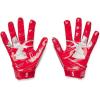 imageUnder Armour Boys F8 Football GlovesRed 600Metallic Silver