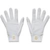 imageUnder Armour Mens Harper Baseball Gloves100 White  White  Metallic Gold