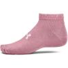 imageUnder Armour Unisex Adult Essential Low Socks 6 Pairs697 Pink Elixir  Pink Elixir  Pink