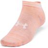 imageUnder Armour Unisex Adult Essential Low Socks 6 Pairs897 Flare Orange  White  Flare Orange