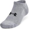 imageUnder Armour Unisex Adult Training Cotton No Show Socks 6 Pairs035 Steel  White  Black