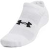 imageUnder Armour Unisex Adult Training Cotton No Show Socks 6 Pairs100 White  White  Black
