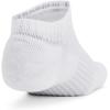 imageUnder Armour Unisex Adult Training Cotton No Show Socks 6 Pairs100 White  White  Black