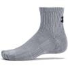 imageUnder Armour Unisex Adult Training Cotton Quarter Socks 3 Pairs035 Steel  White  Black