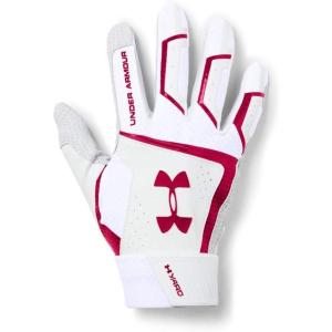 imageUnder Armor Mens Yard Baseball GlovesWhite Red