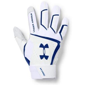 imageUnder Armor Mens Yard Baseball GlovesWhite Royal