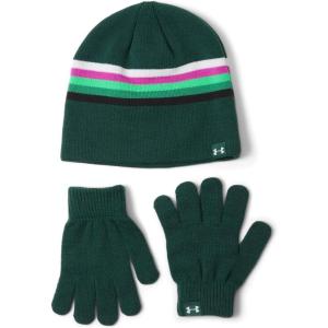 imageUnder Armour Boys Beanie Glove Combo330 Intensity   White