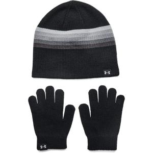 imageUnder Armour Boys Beanie Glove ComboBlack 002Halo Gray