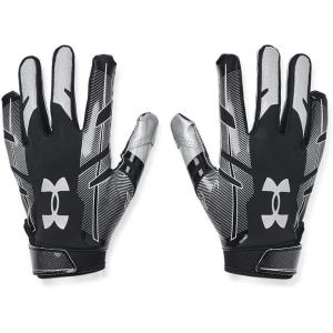 imageUnder Armour Boys F8 Football GlovesBlack 001Metallic Silver