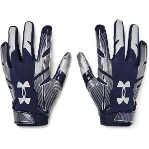 imageUnder Armour Boys F8 Football GlovesMidnight Navy 410Metallic Silver