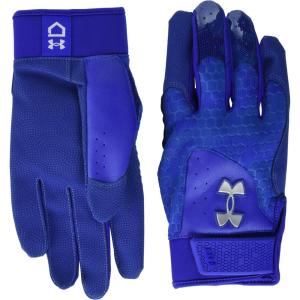 imageUnder Armour Mens Harper Baseball Gloves400 Royal  Capri  Metallic Silver