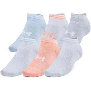 imageUnder Armour Unisex Adult Essential Low Socks 6 Pairs897 Flare Orange  White  Flare Orange