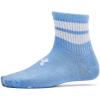imageUnder Armour Kids Youth Essential Quarter Socks 6 Pairs465 Horizon Blue  Morph Green  White