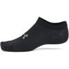 imageUnder Armour Unisex Adult Essential No Show Socks 6 Pairs001 Black  Black  Castlerock