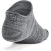 imageUnder Armour Unisex Adult Essential No Show Socks 6 Pairs025 Castlerock  Castlerock  Anthracite