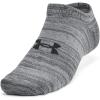 imageUnder Armour Unisex Adult Essential No Show Socks 6 Pairs025 Castlerock  Castlerock  Anthracite