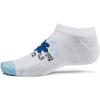 imageUnder Armour Unisex Adult Essential No Show Socks 6 Pairs102 White  White  Black