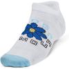imageUnder Armour Unisex Adult Essential No Show Socks 6 Pairs102 White  White  Black