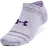 imageUnder Armour Unisex Adult Essential No Show Socks 6 Pairs535 Salt Purple  White  Purple
