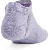 imageUnder Armour Unisex Adult Essential No Show Socks 6 Pairs535 Salt Purple  White  Purple