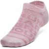 imageUnder Armour Unisex Adult Essential No Show Socks 6 Pairs697 Pink Elixir  Prime Pink  Pink Elixir