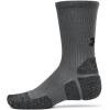 imageUnder Armour Unisex Adult Performance Tech Pro Crew Socks 3 Pairs025 Castlerock  White  Black