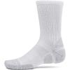 imageUnder Armour Unisex Adult Performance Tech Pro Crew Socks 3 Pairs100 White  White  Mod Gray