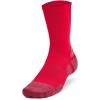 imageUnder Armour Unisex Adult Performance Tech Pro Crew Socks 3 Pairs600 Red  Castlerock  Castlerock