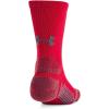 imageUnder Armour Unisex Adult Performance Tech Pro Crew Socks 3 Pairs600 Red  Castlerock  Castlerock