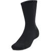 imageUnder Armour Unisex Adult Training Cotton Crew Socks 3 Pairs001 Black  Black  White