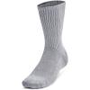 imageUnder Armour Unisex Adult Training Cotton Crew Socks 3 Pairs035 Steel  White  Black