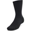 imageUnder Armour Unisex Adult Training Cotton Crew Socks 6 Pairs001 Black  Black  White
