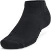imageUnder Armour Unisex Adult Training Cotton Low Socks 3 Pairs001 Black  Black  White Logo