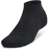 imageUnder Armour Unisex Adult Training Cotton Low Socks 6 Pairs001 Black  Black  White