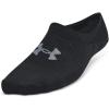 imageUnder Armour Womens Breathe Lite Liner Socks 6 Pack001 Black  Black  Castlerock