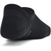 imageUnder Armour Womens Breathe Lite Liner Socks 6 Pack001 Black  Black  Castlerock