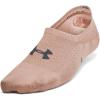 imageUnder Armour Womens Breathe Lite Liner Socks 6 Pack252 Blush Beige  Blush Beige  Castlerock