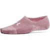 imageUnder Armour Womens Breathe Lite Liner Socks 6 Pack697 Pink Elixir  Pink Elixir  White
