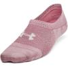 imageUnder Armour Womens Breathe Lite Liner Socks 6 Pack697 Pink Elixir  Pink Elixir  White