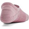 imageUnder Armour Womens Breathe Lite Liner Socks 6 Pack697 Pink Elixir  Pink Elixir  White