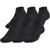 imageUnder Armour Unisex Adult Training Cotton Low Socks 6 Pairs001 Black  Black  White