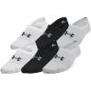 imageUnder Armour Womens Breathe Lite Liner Socks 6 Pack014 Halo Gray  Halo Gray  Castlerock