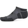 imageUnder Armour Unisex Adult Performance Tech Pro No Show Socks 3 Pairs025 Castlerock  White  Black