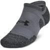 imageUnder Armour Unisex Adult Performance Tech Pro No Show Socks 3 Pairs025 Castlerock  White  Black