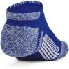 imageUnder Armour Unisex Adult Performance Tech Pro No Show Socks 3 Pairs400 Royal  White  Mod Gray