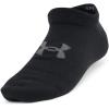 imageUnder Armour Kids Youth Essential No Show Socks 6 Pairs001 Black  Black  Castlerock